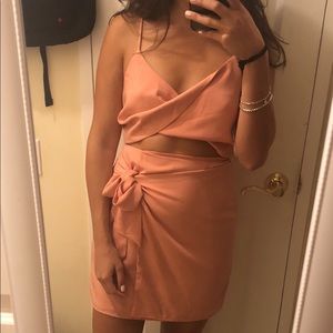 Kamryn side tie dress